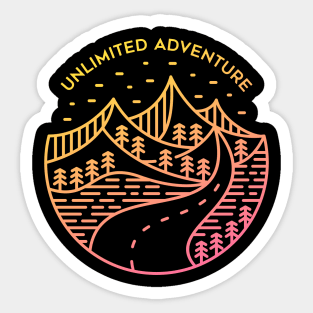 Unlimited Adventure 2 Sticker